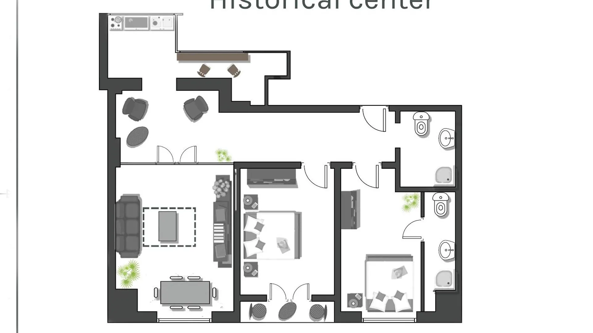 Historical Center 1 By Citylife Suites Bucharest Romania
